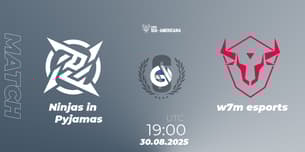 Ninjas in Pyjamas VS w7m esports