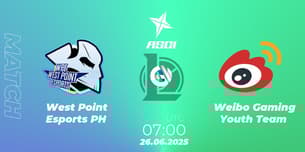 West Point Esports PH VS Weibo Gaming Youth Team West Point Esports PH VS Weibo Gaming Youth Team