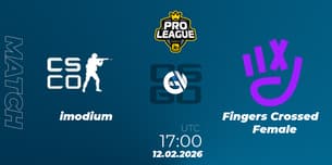 imodium VS Fingers Crossed Female