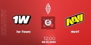 1w Team VS NaVi