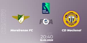 Moreirense FC VS CD Nacional