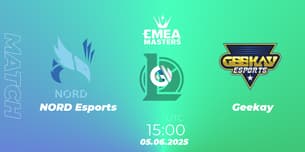 NORD Esports VS Geekay