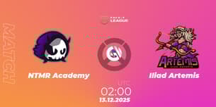 NTMR Academy VS Iliad Artemis