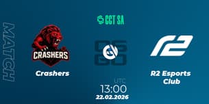 Crashers VS R2 Esports Club
