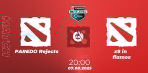PAREDÃO Rejects VS x9 in flames