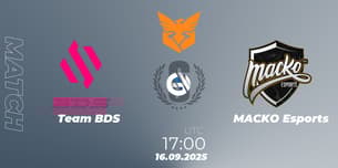 Team BDS VS MACKO Esports
