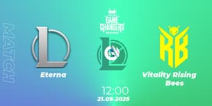 Eterna VS Vitality Rising Bees