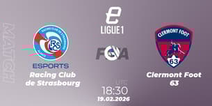 Racing Club de Strasbourg VS Clermont Foot 63