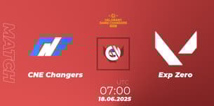 CNE Changers VS Exp Zero