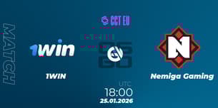 1WIN VS Nemiga Gaming