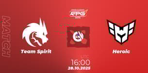 Team Spirit VS Heroic Team Spirit VS Heroic