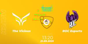 The Vicious VS ROC Esports