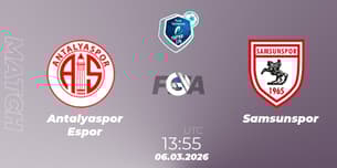 Antalyaspor Espor VS Samsunspor