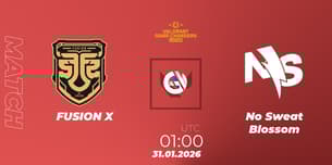 FUSION X VS No Sweat Blossom