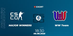 MAJOR WINNERS VS WW Team
