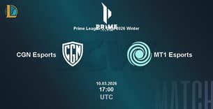 CGN Esports VS MT1 Esports