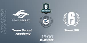 Team Secret Academy VS Team SBL