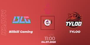 Bilibili Gaming VS TYLOO