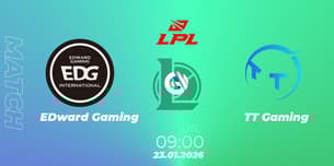 EDward Gaming VS TT Gaming EDward Gaming VS TT Gaming