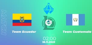 Team Ecuador VS Team Guatemala