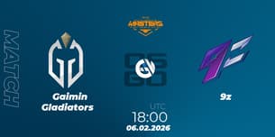 Gaimin Gladiators VS 9z