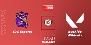 S2G Esports VS Bushido Wildcats