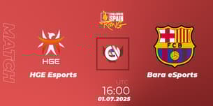 HGE Esports VS Barça eSports