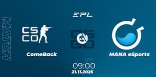 ComeBack VS MANA eSports