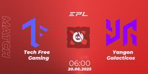 Tech Free Gaming VS Yangon Galacticos Tech Free Gaming VS Yangon Galacticos