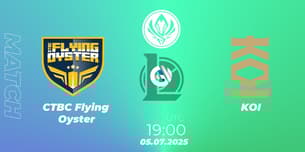 CTBC Flying Oyster VS KOI