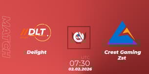 Delight VS Crest Gaming Zst