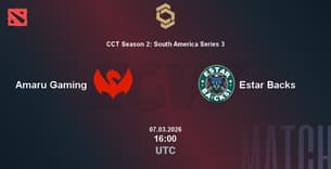 Amaru Gaming VS Estar Backs