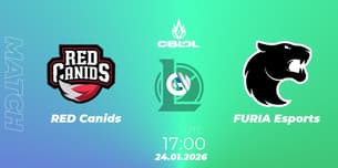 RED Canids VS FURIA Esports RED Canids VS FURIA Esports
