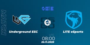 Underground ESC VS LITE eSports Underground ESC VS LITE eSports