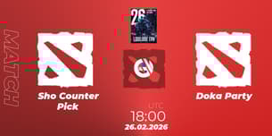 Sho Counter Pick VS Doka Party