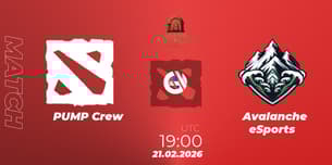 PUMP Crew VS Avalanche eSports