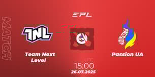 Team Next Level VS Passion UA