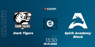 Dark Tigers VS Spirit Academy Black