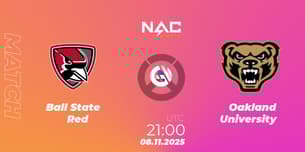 Ball State Red VS Oakland University Ball State Red VS Oakland University