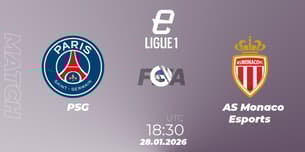 PSG VS AS Monaco Esports