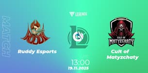 Ruddy Esports VS Cult of Matyzchaty Ruddy Esports VS Cult of Matyzchaty