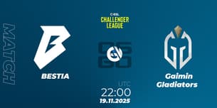 BESTIA VS Gaimin Gladiators