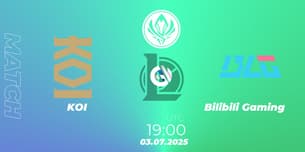 KOI VS Bilibili Gaming KOI VS Bilibili Gaming
