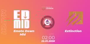 Emote Down Mid VS Extinction