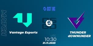 Vantage Esports VS THUNDER dOWNUNDER