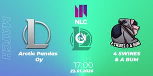 Arctic Pandas Oy VS 4 SWINES & A BUM Arctic Pandas Oy VS 4 SWINES & A BUM