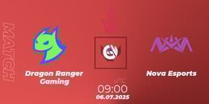 Dragon Ranger Gaming VS Nova Esports Dragon Ranger Gaming VS Nova Esports
