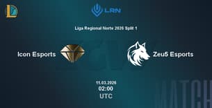 Icon Esports VS Zeu5 Esports