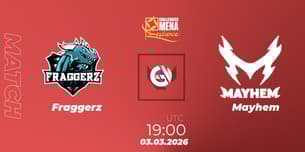 Fraggerz VS Mayhem Fraggerz VS Mayhem