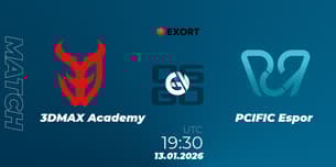 3DMAX Academy VS PCIFIC Espor